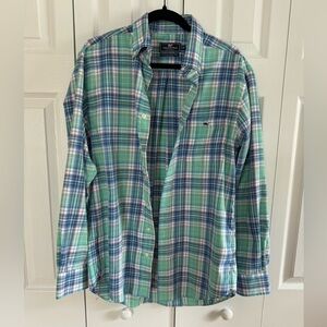 Vineyard Vines Men’s Classic Fit Tucker Shirt- medium- summer madras